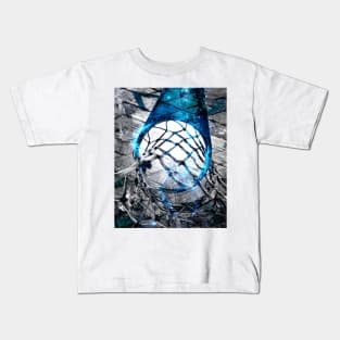 basketball art swoosh 46 - Takumi Park Basketball artwork Kids T-Shirt